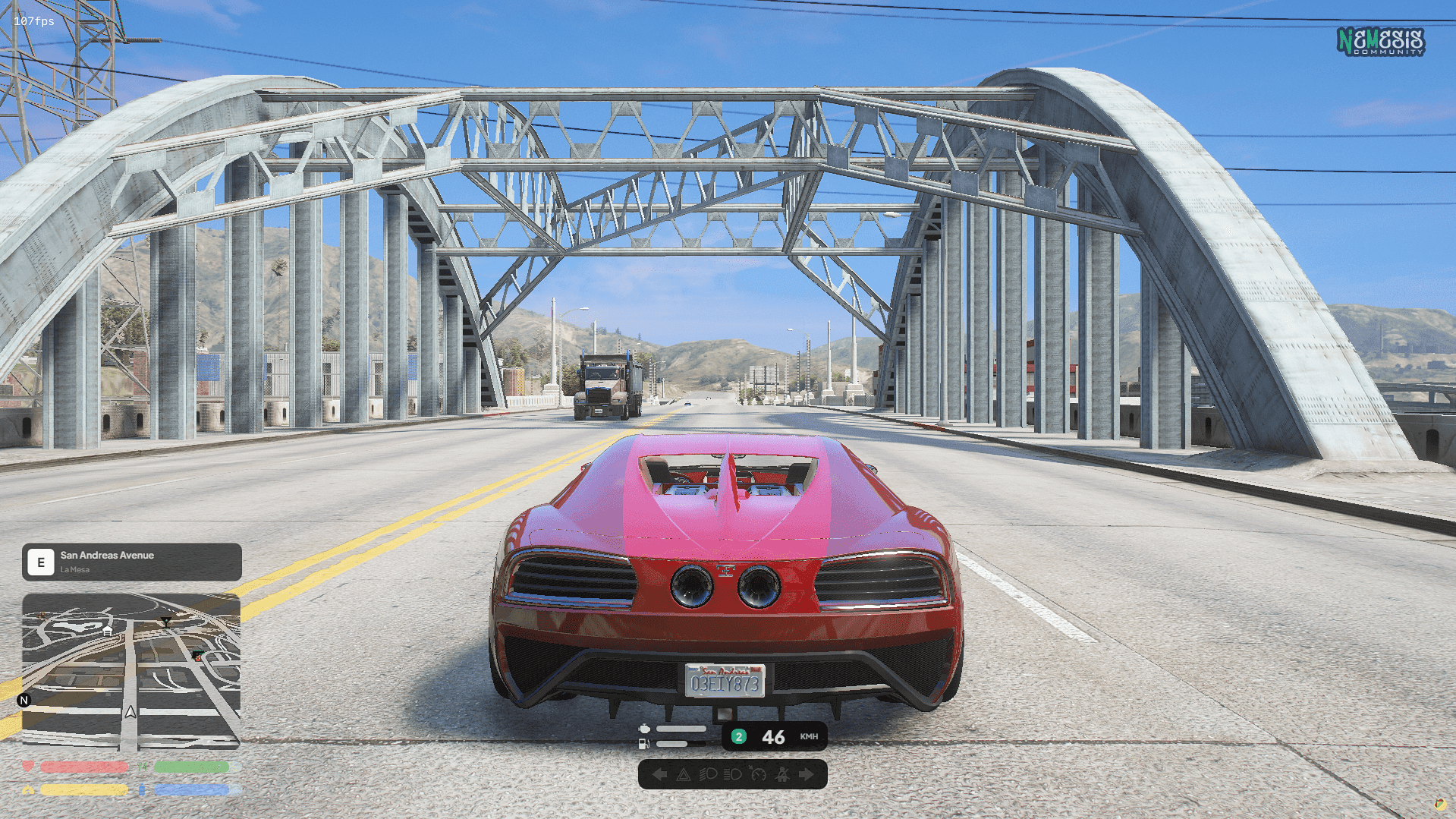 Preview del HUD Coloured Theme 2