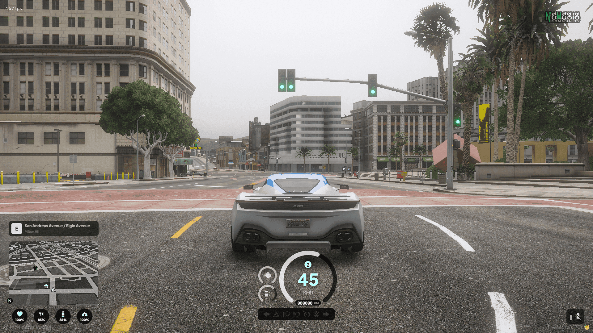 Preview del HUD Custom Theme