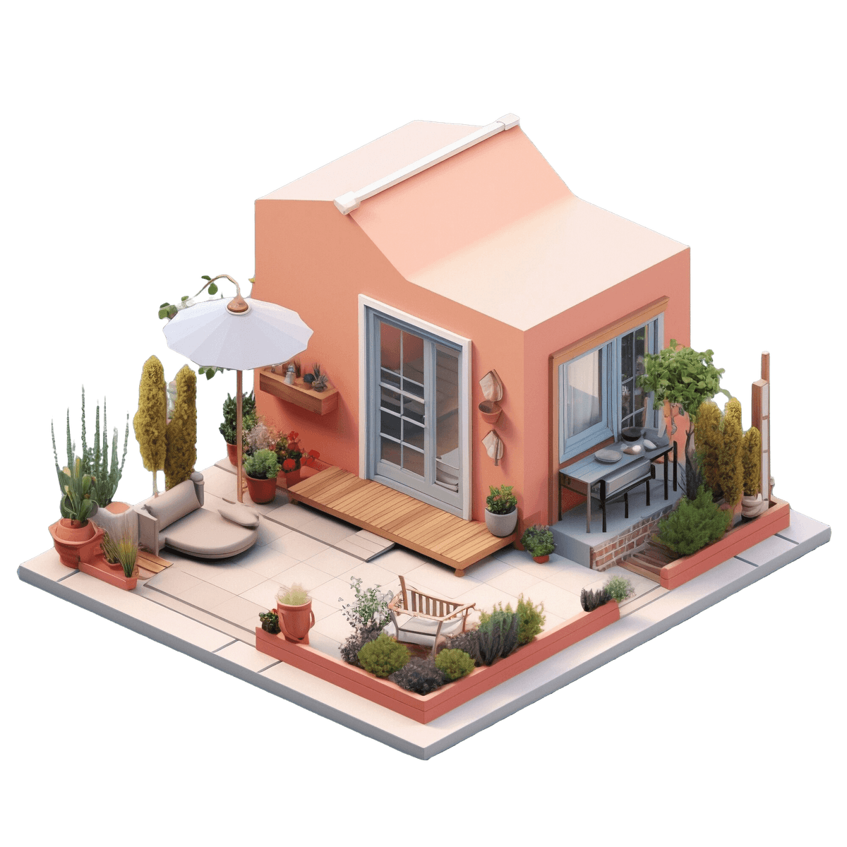 Casa isométrica — Nemesis Community