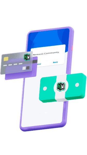 Pantalla de donación en Nemesis Community