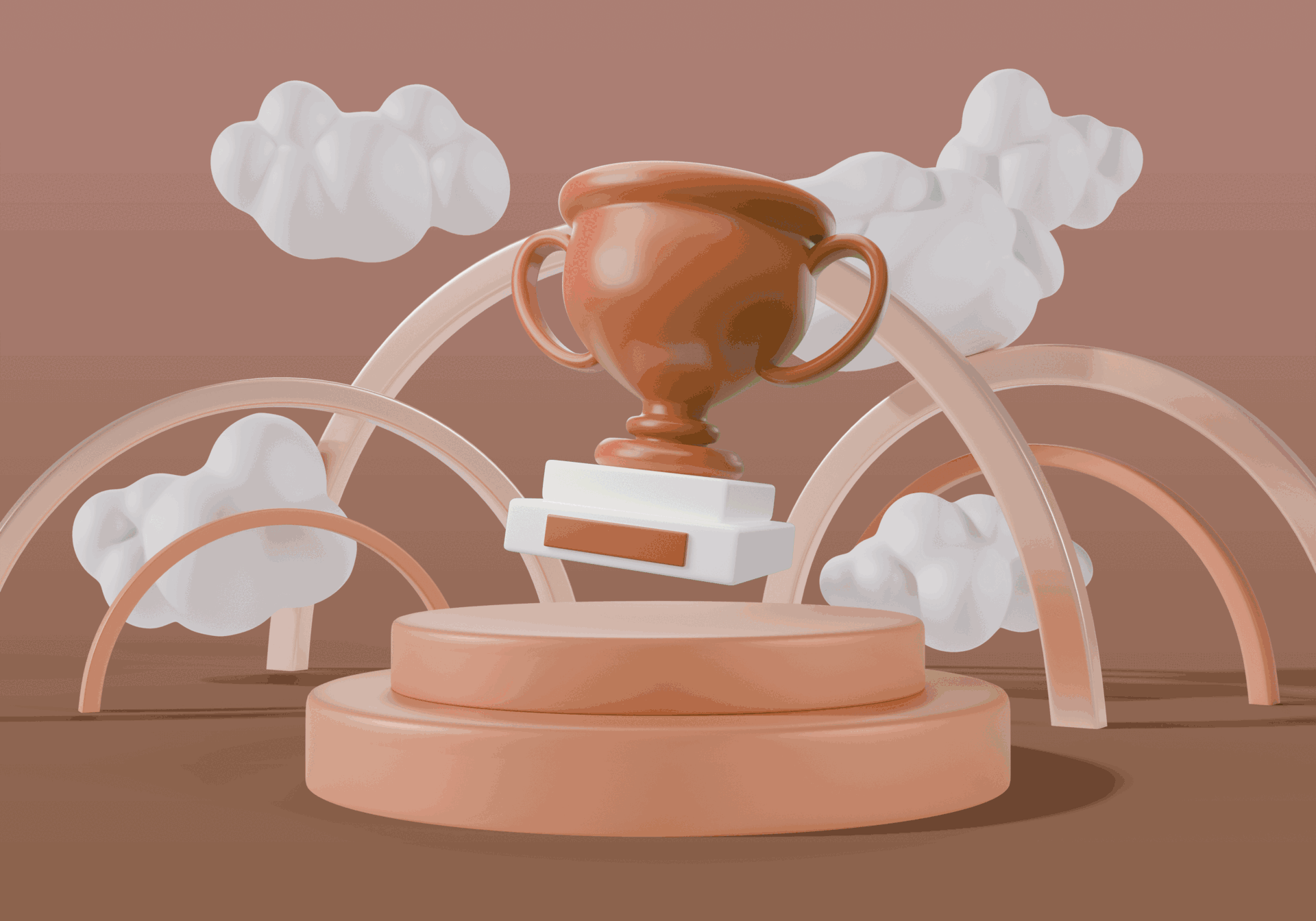 Trofeos de donación animados